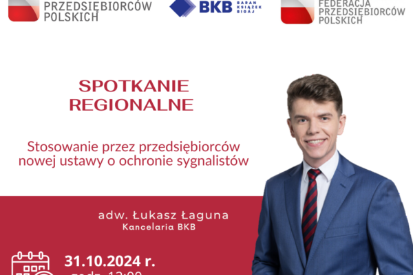 Spotkanie regionalne w Kielcach na temat sygnalistów