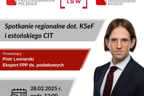 Regionalne spotkanie podatkowe – Kielce