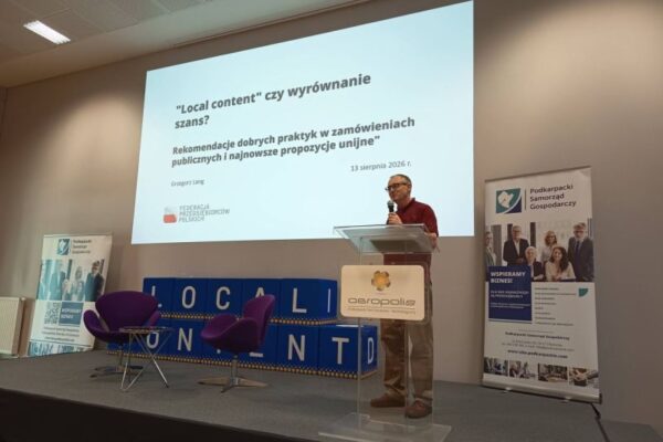Local content – Konferencja szkoleniowa na Podkarpaciu